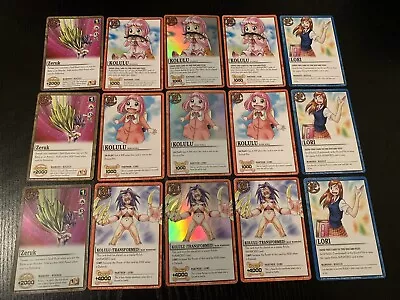 $34.99 • Buy 20 ZATCH BELL Kulolo Lori Lot FOIL TRADING CARD GAME TCG Transformed Zeruk