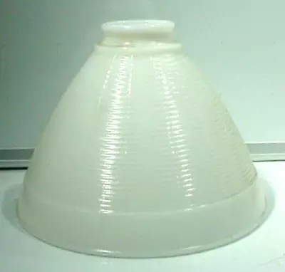 Vintage White Milk Glass Bell Shaped Light Shade • $2.65