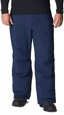 Columbia Men's Shafer Canyon Ski Snow Insulated Pants - Size 3X - Navy • $29.99