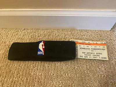 San Antonio Spurs Melvin Ely 2007 NBA Game Used Headband NBA Game • $40.95