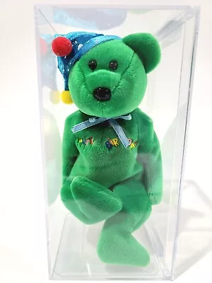 Ty Beanie Baby Babies Advent Happy Birthday Green PROTOTYPE TBB Authenticated • $1199.95