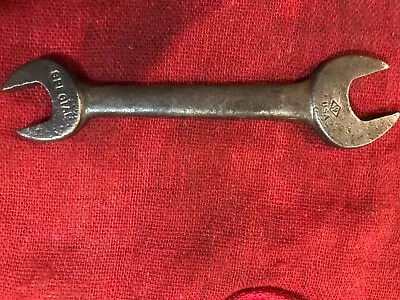 Vintage JH Williams Special Open End Wrench 9/16  X 1/2  W-Diamond Logo 1914-24 • $12.55