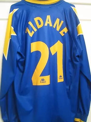 Juventus 1997-1998 Zidane 10 Away Football Shirt Xl /44721 • £269.99