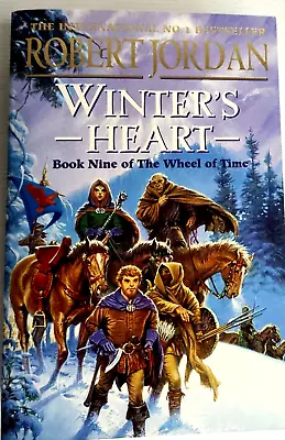 Winter's Heart By Robert Jordan P/B Book #9 Wheel Of Time Series Fantasy • $10