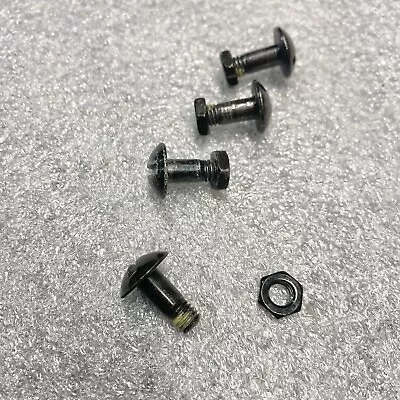 ACH MICH HELMET MSA CFG 4-Point CHINSTRAP Replacement Hardware SET Screw Nut 4pk • $11.99