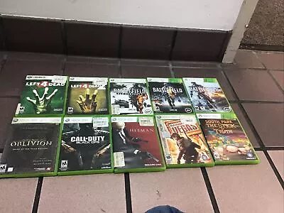 Lot Of 10 Xbox360 Games  • $41