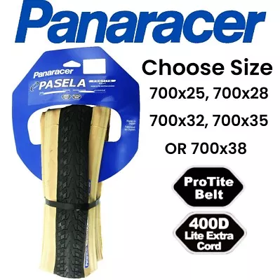 Panaracer Pasela Protite Flat Guard Skinwall 700c Folding Bike Tire Choose Size • $38.90