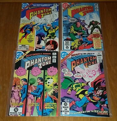 £14.98 • Buy Superman Phantom Zone #1-4 Supergirl Dc Comics 1982 Set (4)