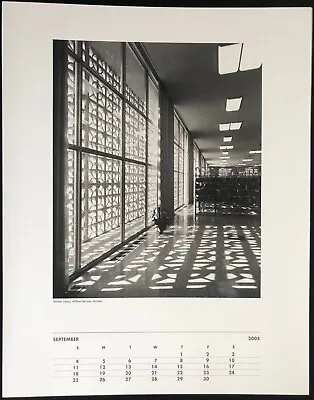 $24.99 • Buy JULIUS SHULMAN Photograph 11x14 Lithograph Whittier Library Mid Century Modern