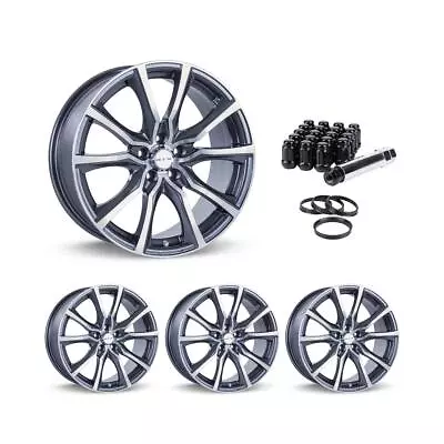 Wheel Rims Set With Black Lug Nuts Kit For 14-16 Acura MDX P831581 17 Inch • $735.40