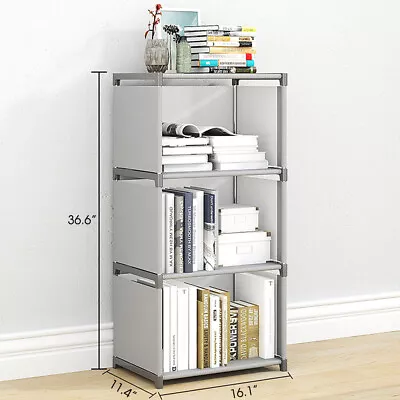 Bookshelf Cube Storage Shelf Rack Organizer DIY Bookcase Cabinet Home Office • $18.59