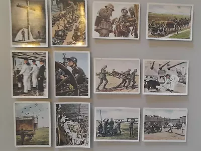 German Cigarette Cards - Die Deutsche Wehrmacht X 12 • £1.35