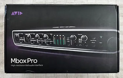 Avid Mbox Pro —High-resolution High-performance 8x8 Audio Interface For Mac&PC • $165