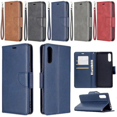 $10.99 • Buy Leather Shockproof Magnetic Flip Cover Case For Sony L4 L3 Xperia 5 XZ5 XA2 XA1