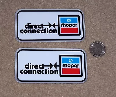 2 - Mopar Direct Connected - Decals/stickers  NHRA    Dodge Plymouth • $4