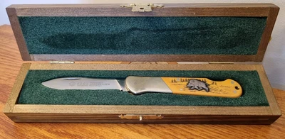 $650 • Buy Puma European Wildlife Wild Boar Knife No 107/300 1st Edition 1989
