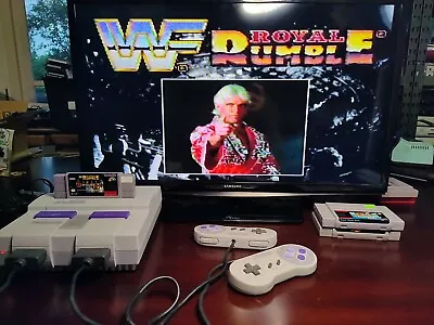 Authentic Wwf Royal Rumble Super Nintendo Snes Video Game Loose • $19.99