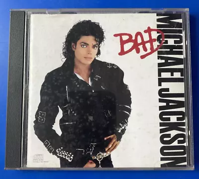 Bad By Michael Jackson (CD 1987) NO BACK INSERT FIRST EDITION • $8.20