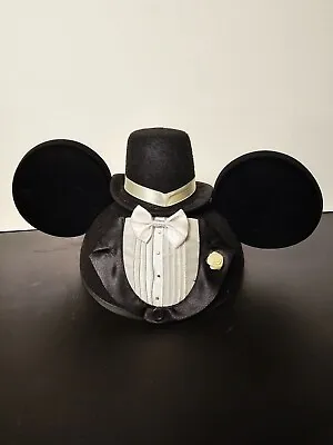 Disney Mickey Ears Hat Wedding Tuxedo And Top Hat • $18.99