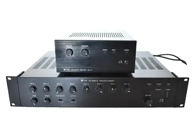 TOA 900 SERIES II AMPLIFIER A-912MK2 TOA BG-115 Amp/Mixer VINTAGE DJ EQUIPMENT- • $126