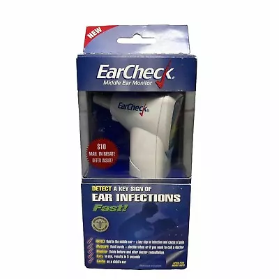 New Earcheck EC-3 Middle Ear Monitor Detect Signs Of Ear Infection Fast Check • $39.97