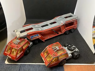 Vintage Matchbox - Superkings - K10 - Car Transporter 1976 • $80