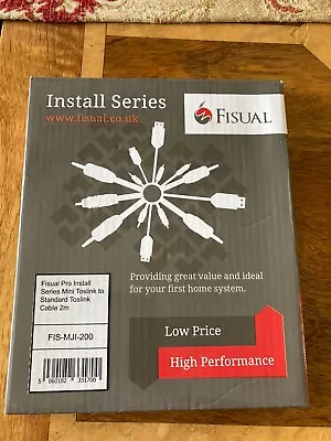 Fisual Pro Install Mini Toslink To Toslink Cable 2m • £8.99
