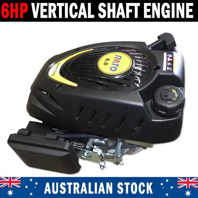 NEW 6 HP Vertical Shaft Engine Motor For Ride On Or Push Mower Name Brand • $1850