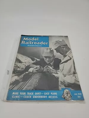 Model Railroader Magazine - July 1949 - Vintage & Hobby  • $7