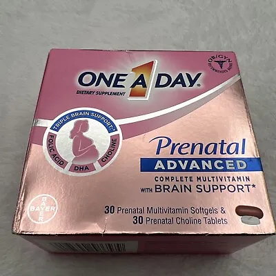 Womens Prenatal Advanced Complete Multivitamin With Brain Support Exp 11/24 • $13.49