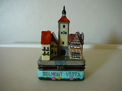 Belmont Vista Trinket/Jewelry Box-D.N. & E.I. • $5.99