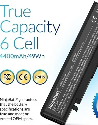 NinjaBatt Battery For Samsung AA-PB9NC6B RV510 R519 R780 RV511 RV520 AA-PB9NS6B • £21.99