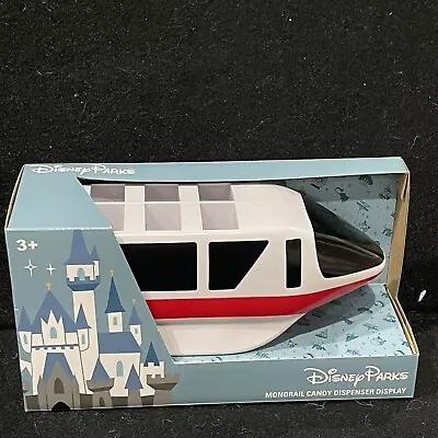 Disney Red Monorail Pez Candy Dispenser Display Plastic New In Hand • $39.95
