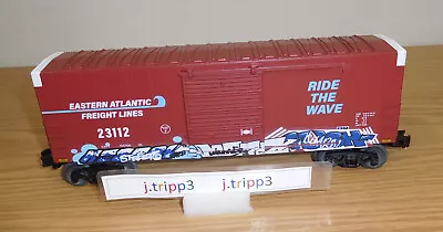 Lionel 2223110 Eastern Atlantic Graffiti Hi-cube Boxcar O Gauge Train Freight • $54.95