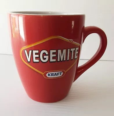Vegemite Kraft Tea Coffee Mug Red Advertising Collectable • $15
