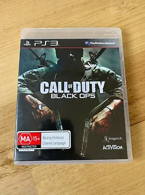 Sony Playstation 3 Call Of Duty Black Ops Game R4 PAL AUS/NZ • $9.95