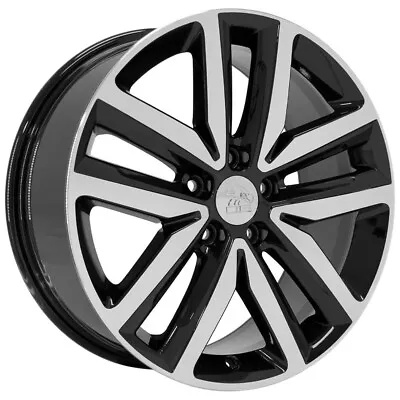 OE Wheels VW27 18x7.5 5x112 +51mm Black/Machined Wheel Rim 18  Inch • $178