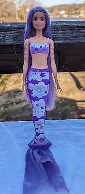 Barbie Color Reveal Mermaid Purple Hair Stars & Clouds 2021 • $5.99