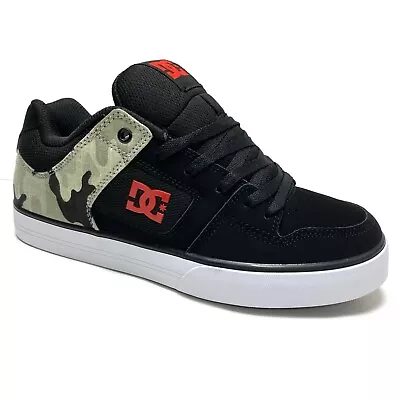 Dc Shoes Pure Black Camouflage Trainers • £64.99