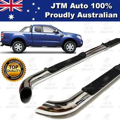 Running Boards Side Steps To Suit Ford Ranger Extra Cab Super Cab 2012-2022 • $299