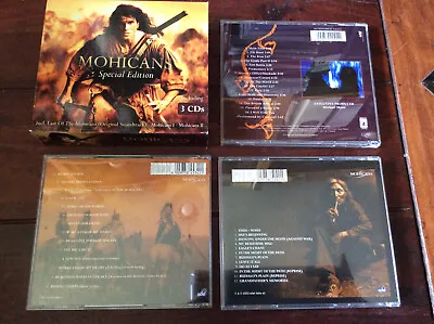 The Last Of The Mohicans [3 CD Box] Letzte Mohikaner Randy Edelman Trevor Jones • £23.68