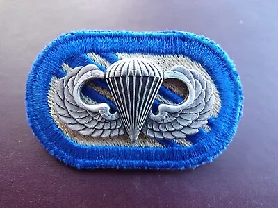 647th Quartermaster Airborne Rigger Jump Wing Badge Pin Military Army Oval Patch • $14