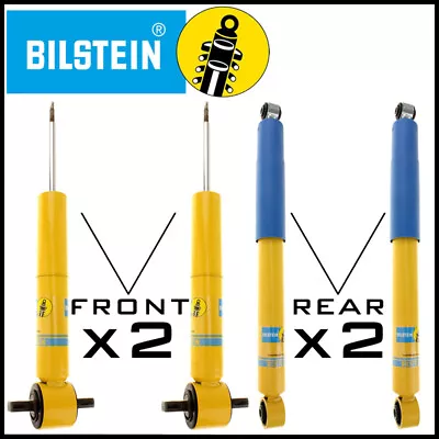 Bilstein B6 4600 Front & Rear Monotube Shocks Fits 2007-14 Chevy Tahoe GMC Yukon • $369.99