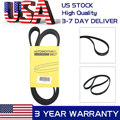 New Serpentine Belt 1998-2008 For Chevrolet GMC Toyota Suzuki 1.8-2.4L 6PK1890 • $16.15