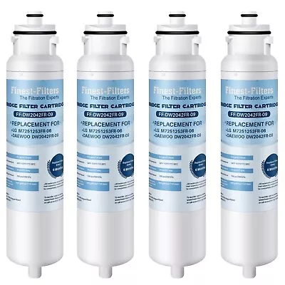 DW2042FR-09 Fridge Water Filter Compatible With Daewoo Aqua Crystal (4 Pack) • £44.99