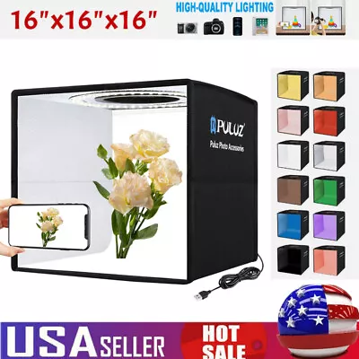 Light Room Photo Studio Photography LED Tent Kit Backdrop Cube Mini Box • $9.76