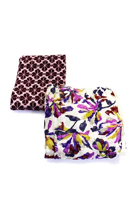 Kate Spade New York Marc By Marc Jacobs Multicolor Fall Fashion Scarves Lot 2 • $42.69