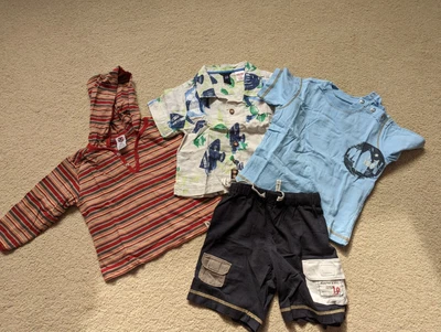 £4.99 • Buy Baby Boys 12-18 Months Gap Shirt ( Bundle 4) T-shirt Shorts Shirt