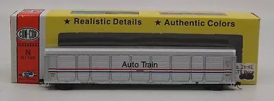 Con-Cor 0001-603036-3 N Scale Amtrak Tri-Level Auto Train Auto Rack Car LN/Box • $19.99