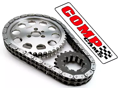 $127.95 • Buy Comp Cams 7100 Adj Billet Double Roller Timing Set For Chevrolet SBC 305 350 400